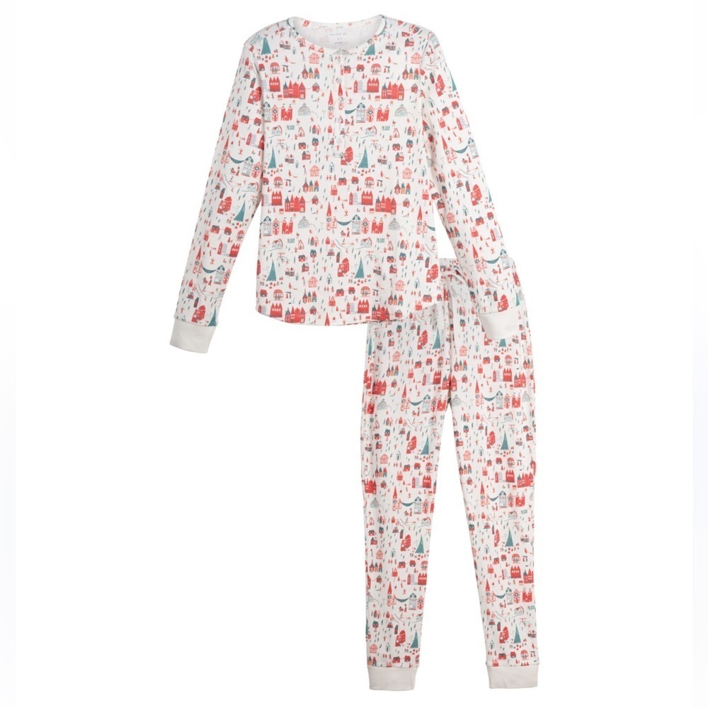 MAISON ME Eden Holiday Pajama Set, Mr. Boddington's Village